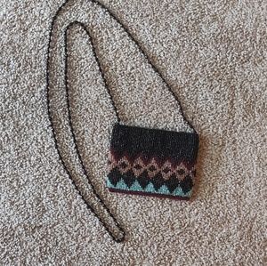 Moyna | Hand Beaded Crossbody Mini Purse